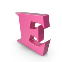 E Pink PNG & PSD Images