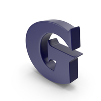 G Dark Blue PNG & PSD Images