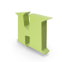 H Light Green PNG & PSD Images