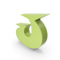 J Light Green PNG & PSD Images