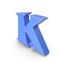 K Blue PNG & PSD Images