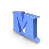 M Blue PNG & PSD Images