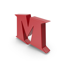 M Red PNG & PSD Images