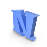 N Blue PNG & PSD Images