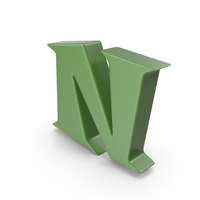 N Green PNG & PSD Images