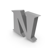 N Grey PNG & PSD Images