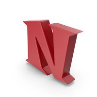 N Red PNG & PSD Images
