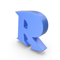 R Blue PNG & PSD Images