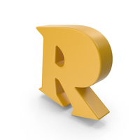 R Yellow PNG & PSD Images