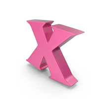 X Pink PNG & PSD Images