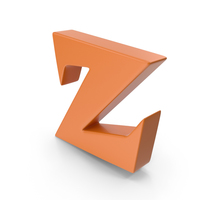 Z Orange PNG & PSD Images