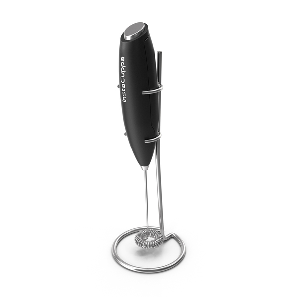 Electric Coffee Frother Zulay Grey with Holder model - TurboSquid 2117333