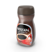 Nescafe Clasico Dark Roast Instant Coffee PNG & PSD Images
