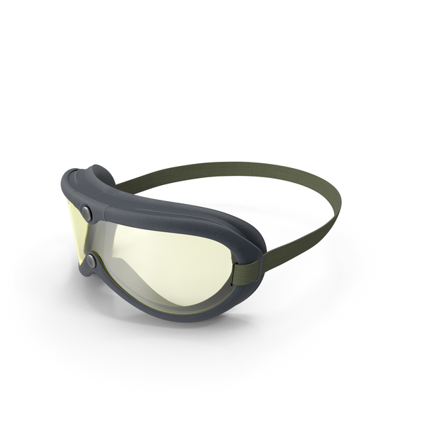 Vintage US Army Goggles PNG & PSD Images