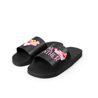 Pink Panther Home Slipper PNG & PSD Images
