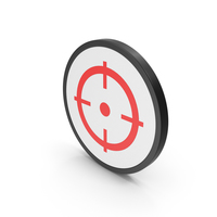 Icon Aim Red PNG & PSD Images