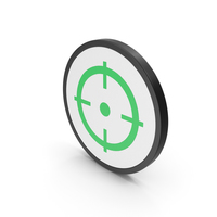 Icon Aim Green PNG & PSD Images