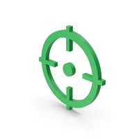 Symbol Aim Green PNG & PSD Images