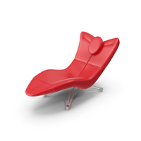 Red Chaise Lounge PNG & PSD Images