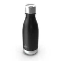 Simple Modern Wave Water Bottle PNG & PSD Images