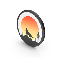Icon Sunset Scene PNG & PSD Images