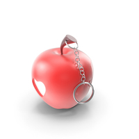 Apple Toy Keychain PNG & PSD Images
