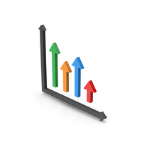 Symbol Graph Colored PNG & PSD Images