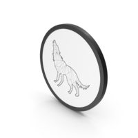 Icon Stylized Wolf PNG & PSD Images