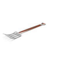 Garden Spading Curved Fork Tool PNG & PSD Images
