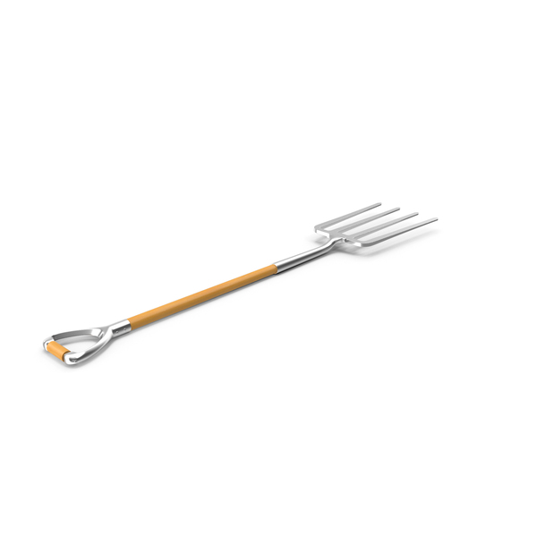 Garden Spading Flat Fork Tool PNG & PSD Images