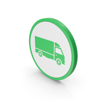 Icon Truck Green PNG & PSD Images