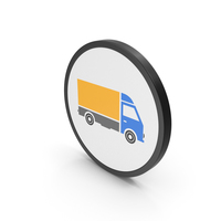 Icon Truck Colored PNG & PSD Images