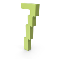 Number 7 Light Green PNG & PSD Images