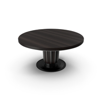 Baker - Sutton Round Dining Table. PNG & PSD Images