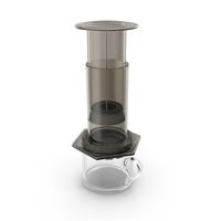 Aeropress Coffee Maker PNG & PSD Images