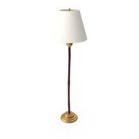 Bamboo Standing Lamp PNG & PSD Images