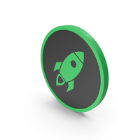 Icon Rocket Green PNG & PSD Images