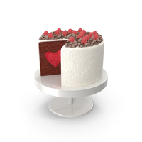 Cake Heart PNG & PSD Images