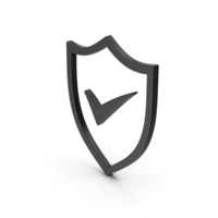 Symbol Antivirus Black PNG & PSD Images