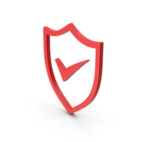 Symbol Antivirus Red PNG & PSD Images