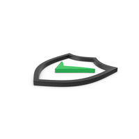 Green Symbol Antivirus PNG & PSD Images