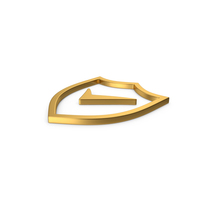 Gold Symbol Antivirus PNG & PSD Images