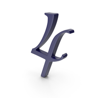 4 Dark Blue Number PNG & PSD Images