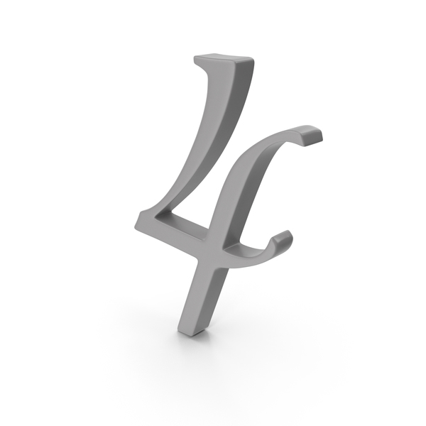 4 Grey Number PNG & PSD Images