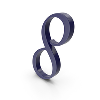 8 Dark Blue Number PNG & PSD Images