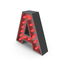 Bulp Letter A PNG & PSD Images