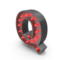 Bulp Letter Q PNG & PSD Images