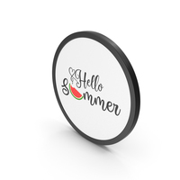 Icon Hello Summer PNG & PSD Images