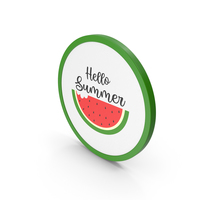 Icon Hello Summer PNG & PSD Images
