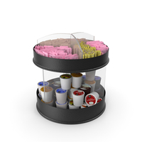 Coffee Condiment Organizer PNG & PSD Images